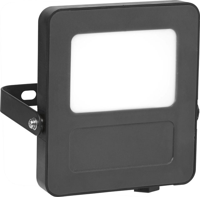 LED-Strahler Floodlight Schwarz 10W mit 1.300lm für Garten und Außenbereich - Bild 1