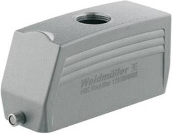 Weidmüller Steckergehäuse HDC 24B TOLU 1M25G in Grau aus Edelstahl - Bild 1
