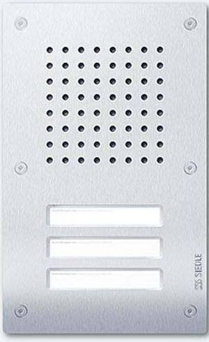 Siedle Audio-Intercom Gegensprechanlage in Silber aus Edelstahl für den Einbau - Bild 1