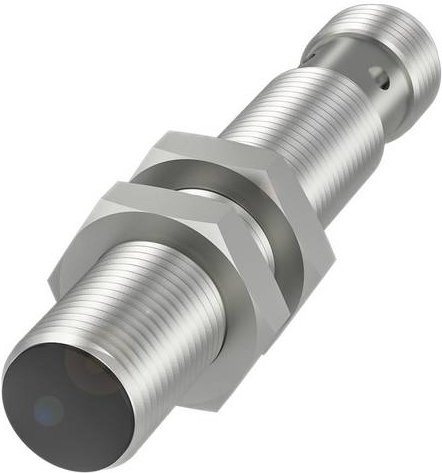 Balluff Induktiver Näherungsschalter BES M12EI-PSC40B-S04G BES02FU, bündig, PNP Schließer, Edelstahl, Silber, Durchmesser: 12 mm, Länge: 65 mm - Bild 1