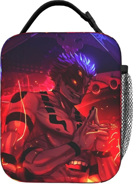 Isolierte Lunchtasche Ryomen Sukuna im Anime-Design von Fancy Style Studio, Mehrfarbig, One Size - Bild 1