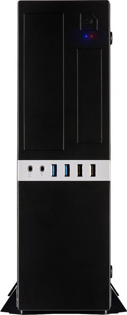 Inter-Tech IT-503 Mini-Tower PC-Gehäuse in Schwarz - Bild 2
