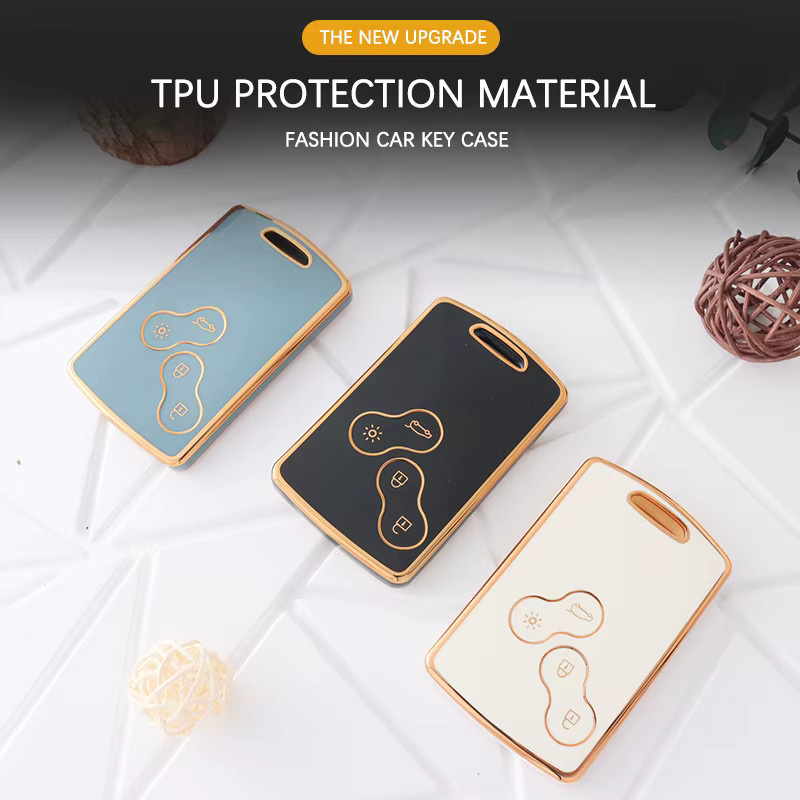 Weiche TPU Schlüsselhülle für Renault Duster Captur Clio Logan Megane Koleos Scenic Nema Fluence Zoe in Mehrfarbig - Bild 4