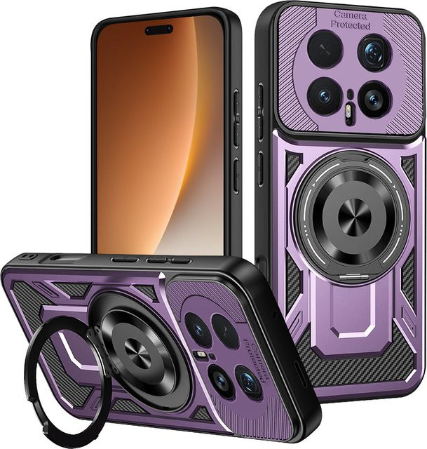 Techsuit RuggedCam Schutzhülle für Honor Magic8 Pro in Lila - Bild 1