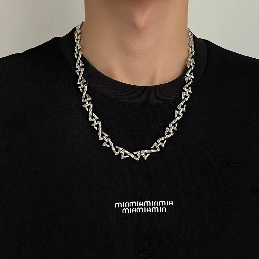 Choker Halskette Buchstabe Z, Silber, Unisex - Bild 1