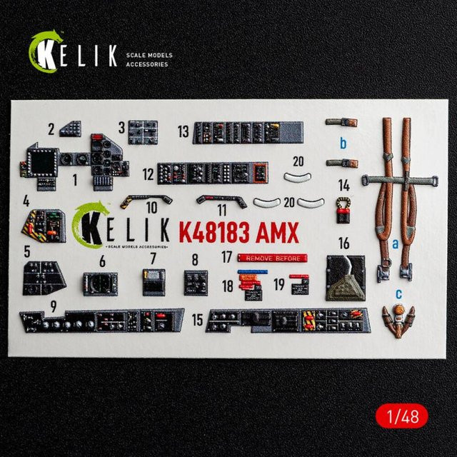 HobbyBoss AMX - Interior 3D-Decals - Bild 1