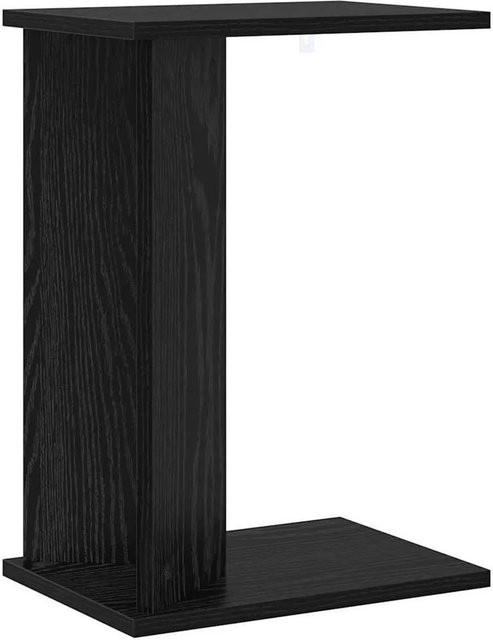 vidaXL Beistelltisch in Schwarz und Eichen-Optik, modern, B/T/H: 35 x 25 x 50 cm - Bild 1