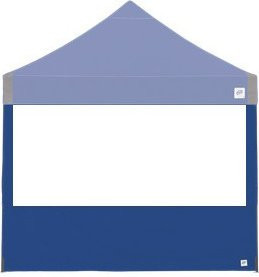 E-ZUP Pavillon Seitenwand ECLIPSE mit Sichtfenster Dunkelblau 3 m - Bild 1