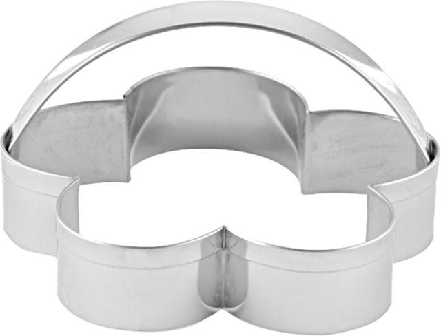 Schneider Ausstecher Stern aus Edelstahl in Silber, Durchmesser: 9,1 cm - Bild 1