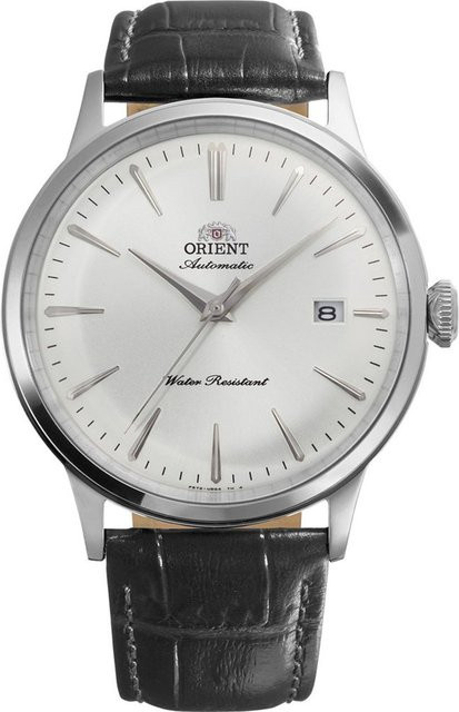 Orient Armbanduhr Bambino, Automatik, Edelstahl, Leder, 41 mm, Herren - Bild 1