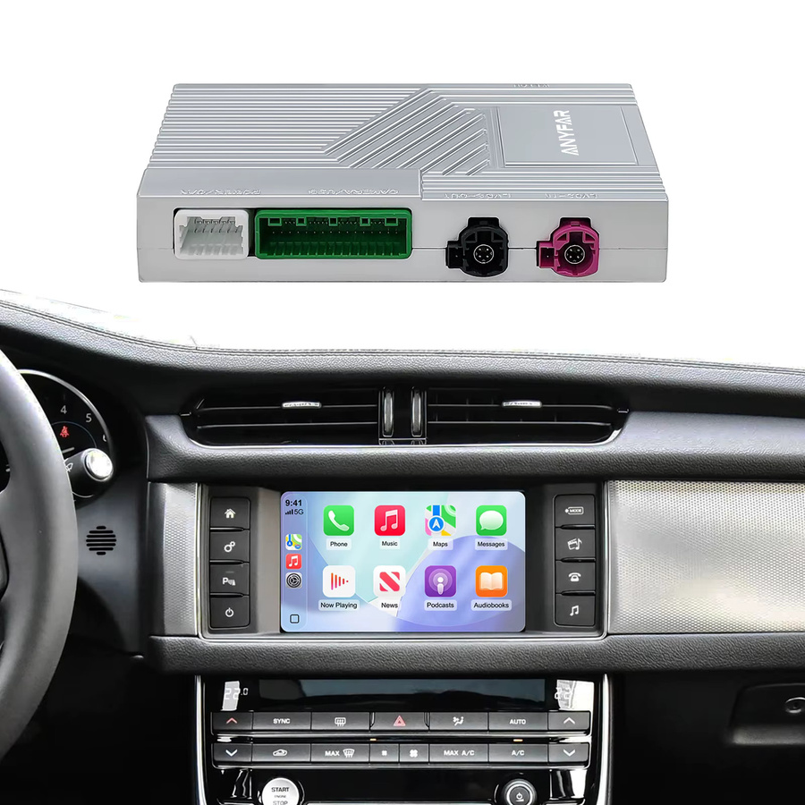 LEXXSON Drahtlose CarPlay und Android Auto Retrofit Kit Decoder Box Schnittstelle für Jaguar XE XFL F-Type F-Pace mit Wi-Fi und Bluetooth - Bild 5