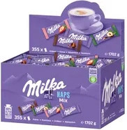 Milka Schokolade NAPS MIX Alpenmilch Haselnuss Crème au Cacao Erdbeere 1.702 g - Bild 1