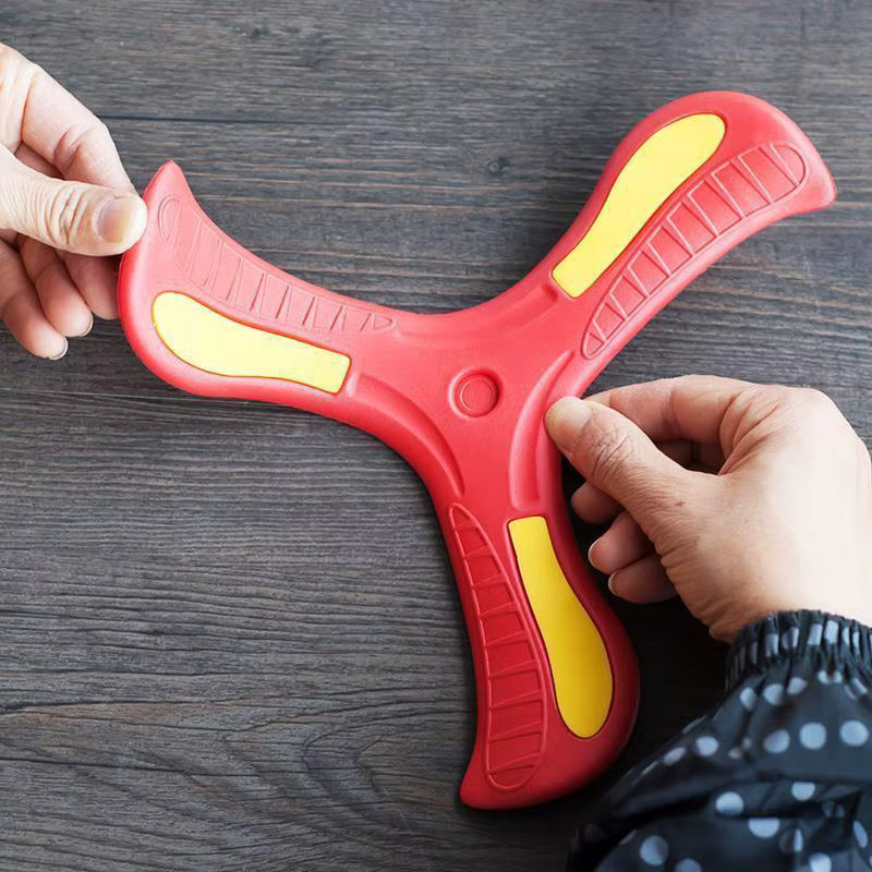 Meade Kinder-Bumerang-Spielzeug, V-förmiger Dart, Bunt / Mehrfarbig, Kunststoff - Bild 3
