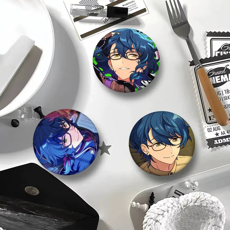 Tsumugi Aoba Spielfigur Anstecknadel Brosche aus Metall in Multicolour für Fans und Sammler - Bild 3