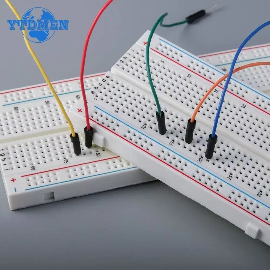 YTDMEN MB102 Breadboard Solderless PCB für Arduino, Weiß - Bild 2