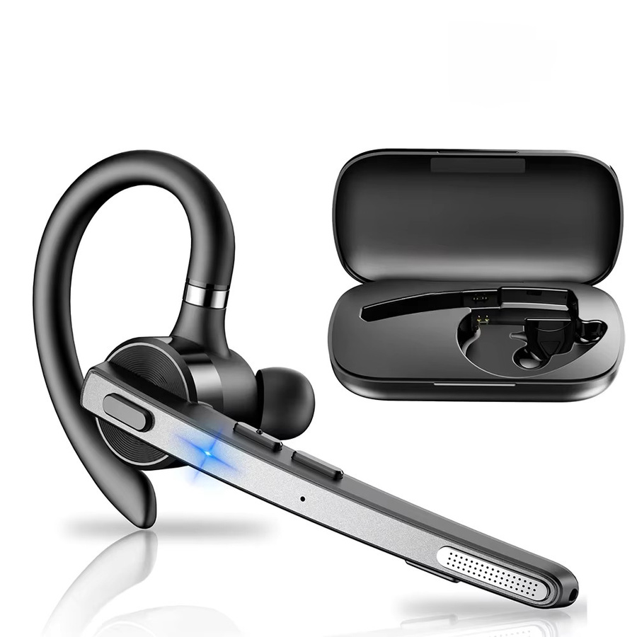 Bee M53 Bluetooth-Headset kabelloser In-Ear Kopfhörer mit Dual-Mic und Geräuschunterdrückung in Schwarz - Bild 1
