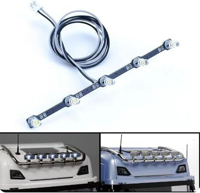 SCALECLUB 5V LED-Dachstrahler PCB-Lichtplatine, 1:14, Zubehör - Bild 1