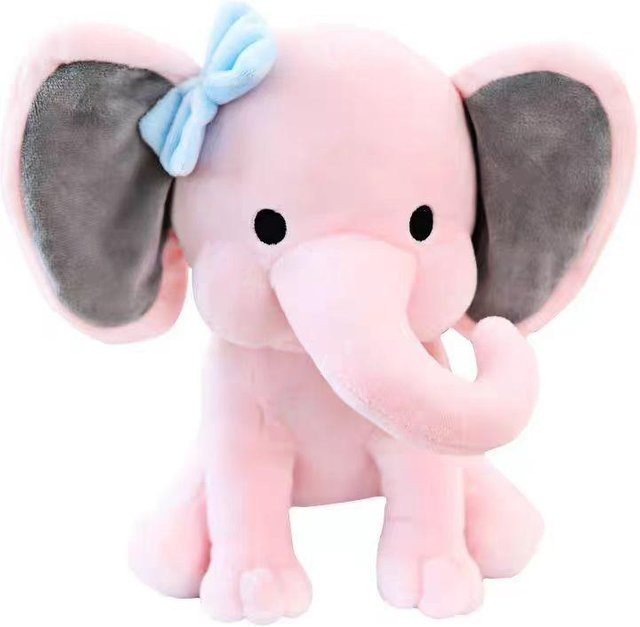 Yiran toy Elefant, Plüschtier, Grau, 25cm - Bild 1