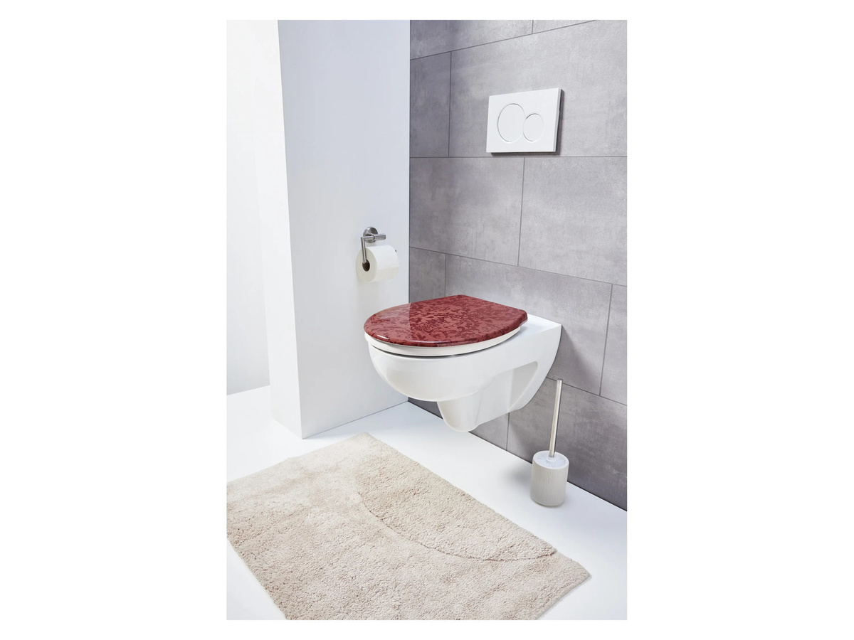 LIVARNO HOME WC-Sitz aus Duroplast mit Click-System und Quick-Release in Ovaler Form - Bild 2