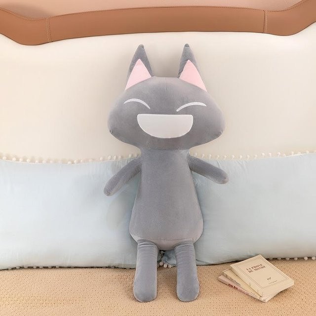 Yiran toy Japanischer Manga Inoue Doro Plüsch, 60cm, Grau - Bild 1