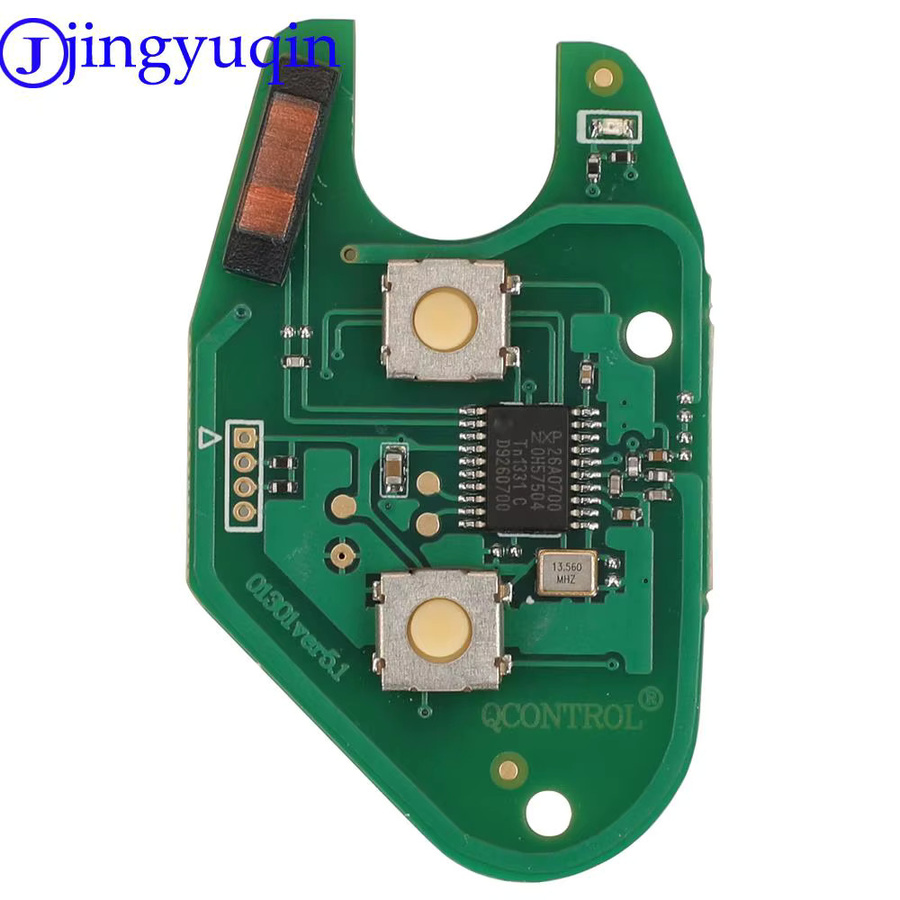 Jingyuqin X1 X5 Auto Fernbedienung Schlüssel für Renault Master Kangoo Clio Twingo mit VAC102 Klinge und PCF7946/ID46 Chip 433MHz - Bild 4