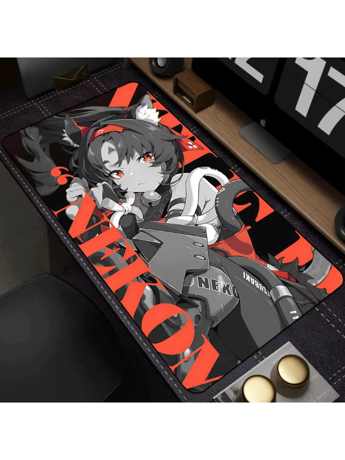 Zenless Zone Zero XXL-Mauspad mit HD-Druck Motiv Nicole Koleda Lycaon Ellen Corin Nekomiya Multicolor - Bild 2