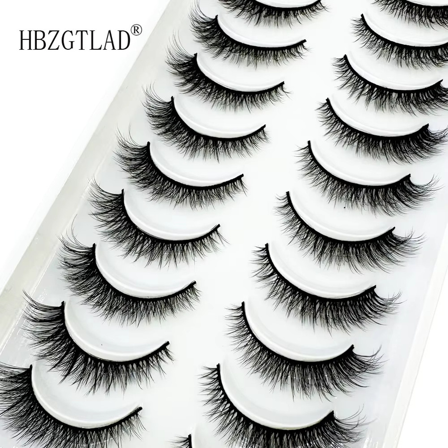 Cilio Faux Cils Künstliche Wimpern, 3D-Nerzwimpern, Black, 10 Paar - Bild 2