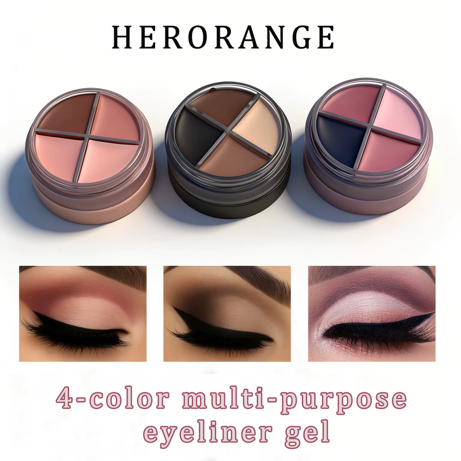 Herorange Eyeliner-Creme-Set, Augen-Make-up - Bild 4