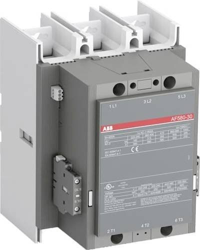 ABB Schütz AF580-30-22-71 in Grau mit 5 Schließern und 2 Öffnern für 315kW - Bild 1