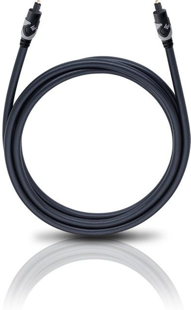 Oehlbach Optisches Digitalkabel Easy Connect Opto MK II, Schwarz, 1,5 m - Bild 1