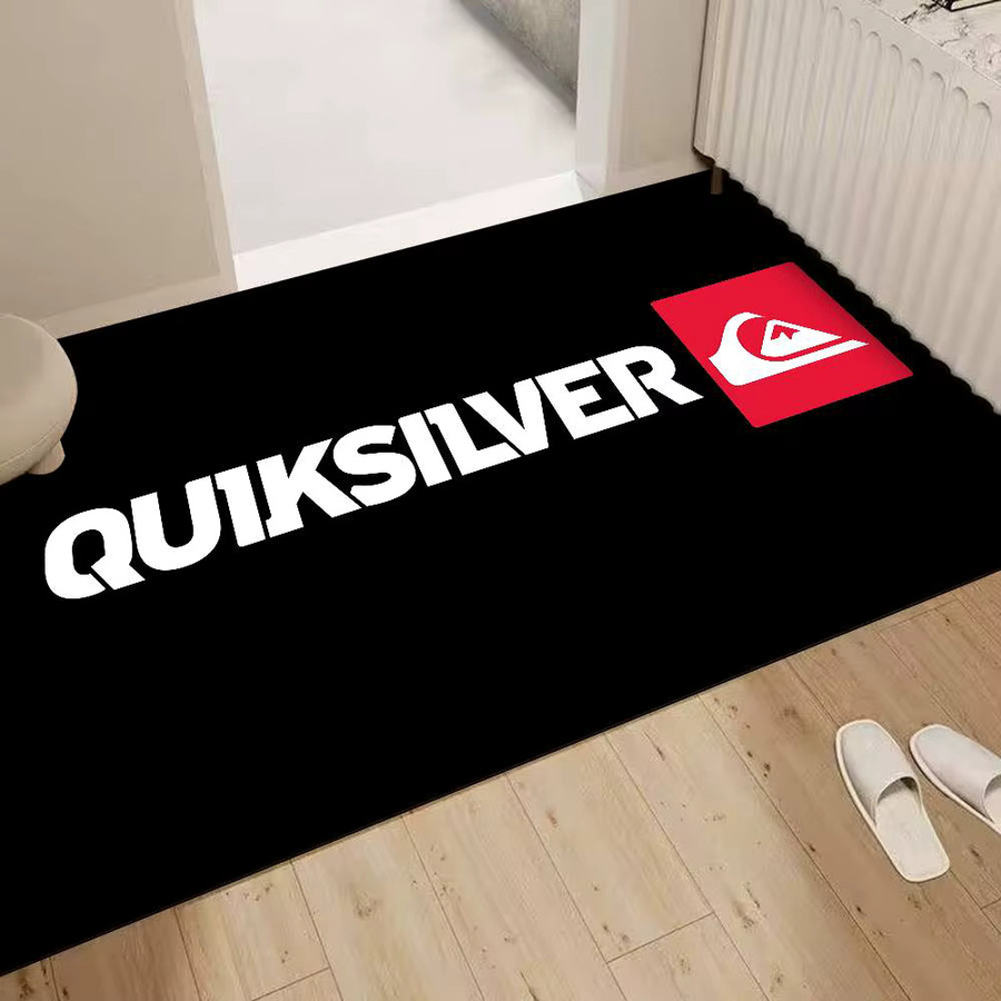 Quiksilver Bodenmatte mit klassischem Logo in Schwarz, rutschfest, B/T: 40 x 40 cm - Bild 6