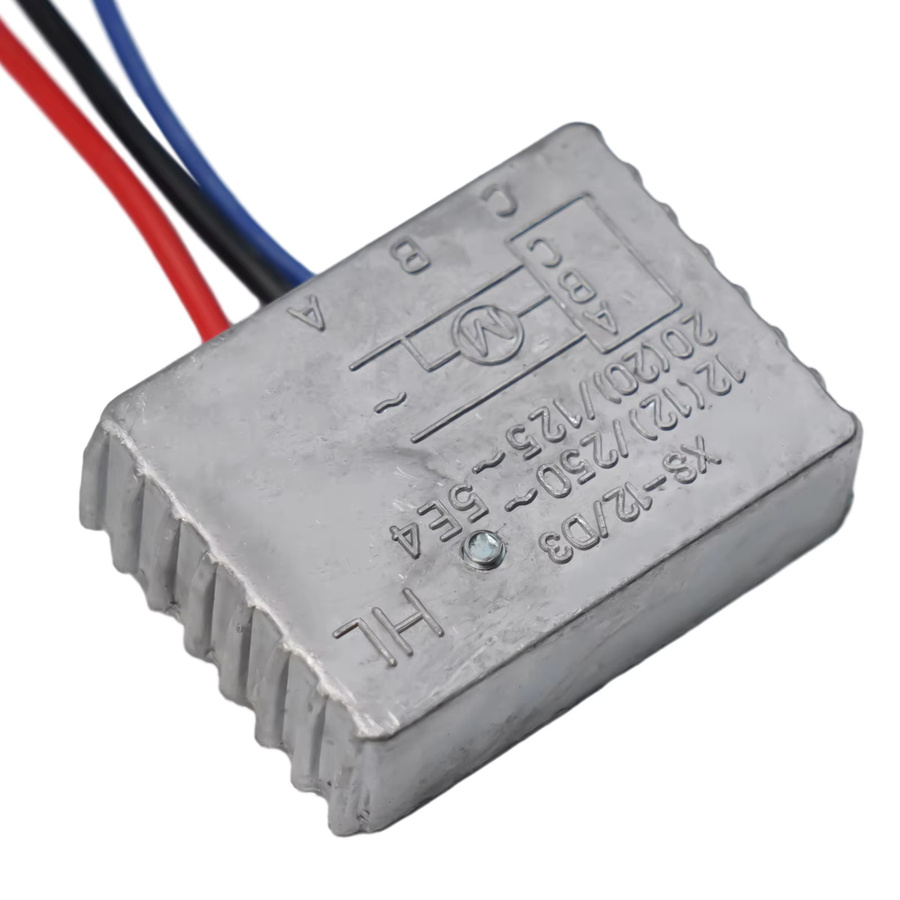 VIBRATITE Soft-Start-Schalter aus Kunststoff und Metall in Silber, Soft-Start-Strombegrenzer-Modul für Winkelschleifer und Elektrowerkzeuge, 250 V bis 16 A - Bild 2