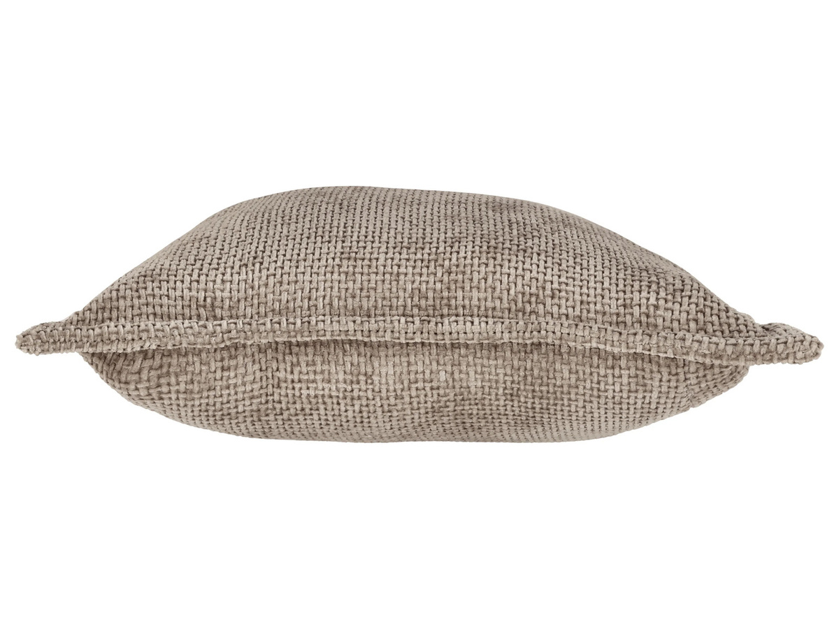 LIVARNO Dekokissen beige mit Struktur, B/B: 45 x 45 cm - Bild 2