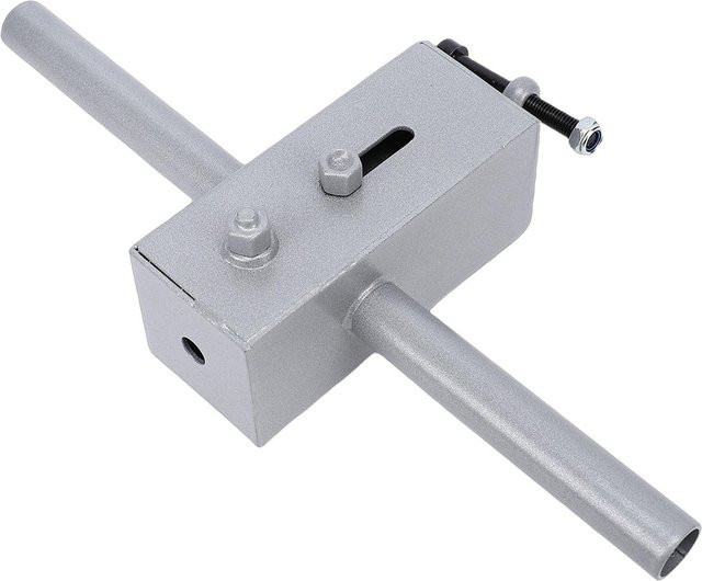 Koogeelife Drahtzieher Bohrmaschine Draht Einfädelgerät mit 10mm Bohreradapter für 3,8mm Kabel in Silber - Bild 1