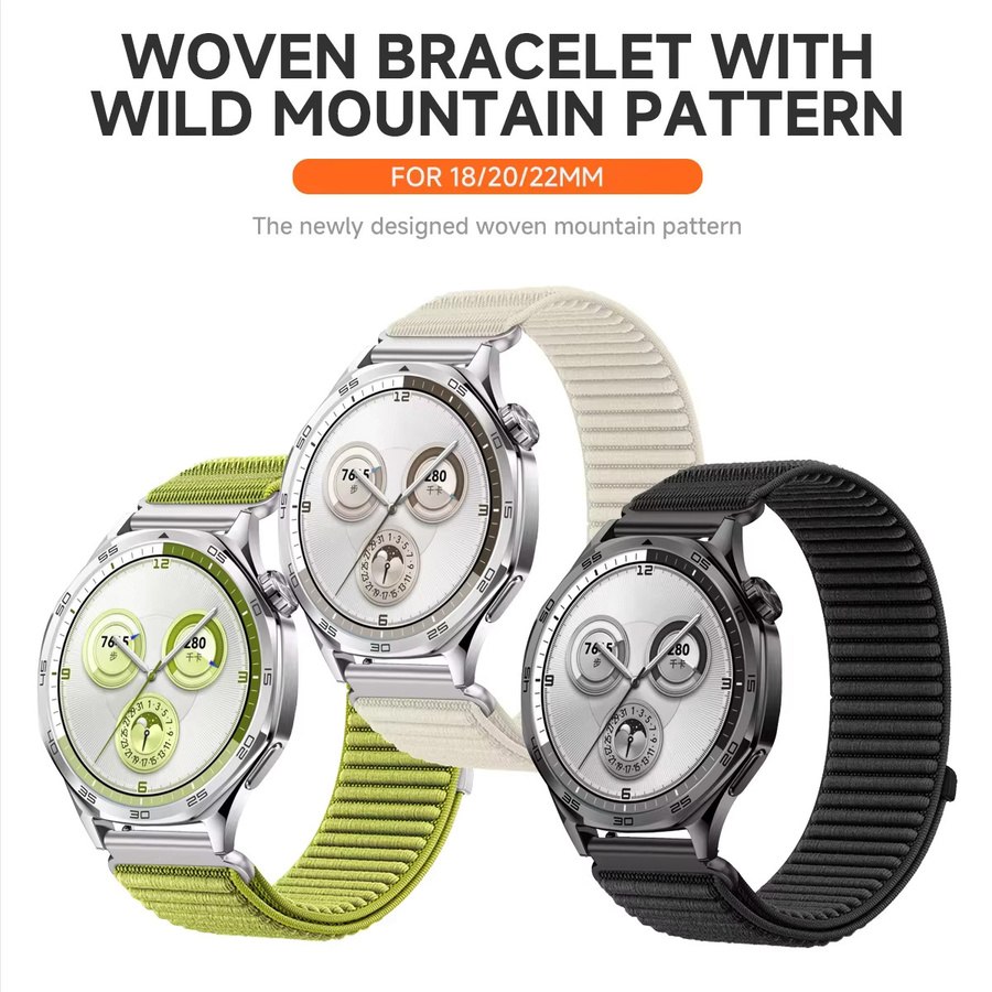 Huawei Uhrenarmband Nylon, Unisex - Bild 3