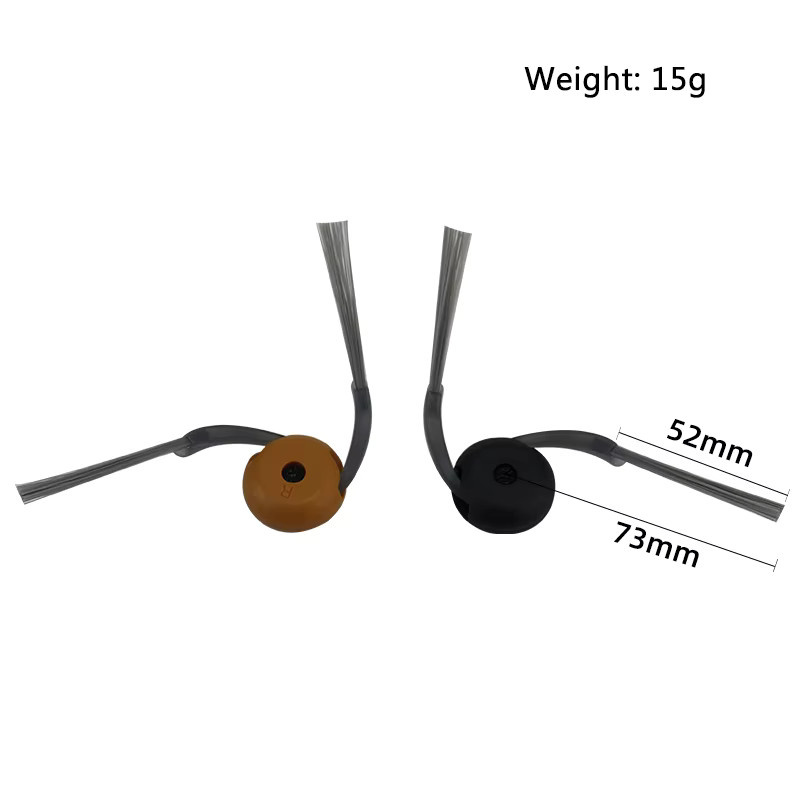 Roborock Qrevo Curv 2-Flow Zubehör-Set mit Hauptbürste, Rollentuch, HEPA-Filter, Staubbeutel und Seitenbürste aus Kunststoff - Bild 2