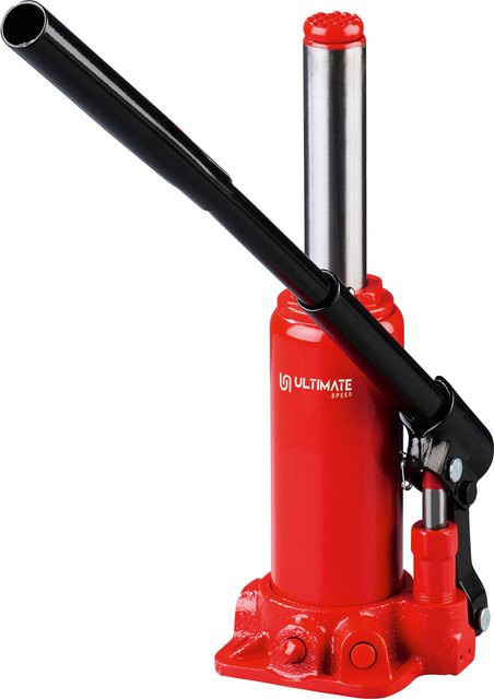 ULTIMATE SPEED Hydraulik-Stempelwagenheber aus Stahl in Rot - Bild 1