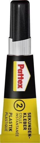 Pattex Sekundenkleber Plastik flüssig transparent 4 ml - Bild 1
