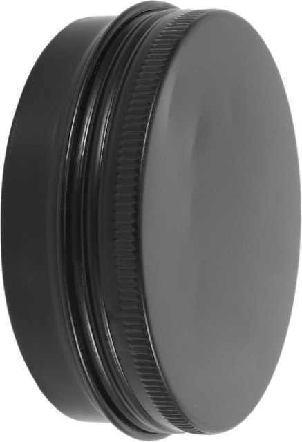 November Aluminium-Blechdosen in Schwarz, 24 Stück, runde Metallbehälter mit Schraubverschluss für Kosmetikproben oder Kerzen, 60 g pro Dose - Bild 1