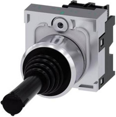 Siemens 3SU1150-7AB88-1NA0 Koordinatenschalter in Schwarz und Grau aus Metall mit IP65 und IP67 Schutzart - Bild 1