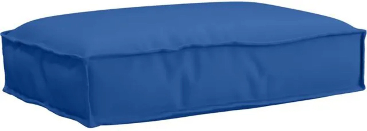 Palettenkissen für die Sitzfläche von vidaXL in Königsblau, rechteckig, B/T/H: 60 x 40 x 8 cm - Bild 1