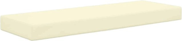 vidaXL Sitzkissen für Draußen Beige B: 115 cm, T: 40 cm, H: 8 cm - Bild 1