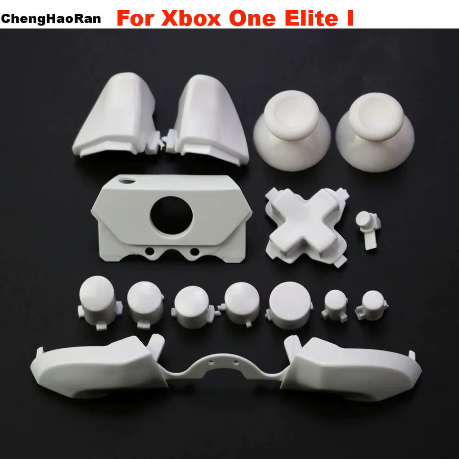 ChengHaoRan Ersatzteil-Set für Xbox One Elite 1 Controller in Rot mit Bumpers, Triggern, Tasten und D-Pad - Bild 3