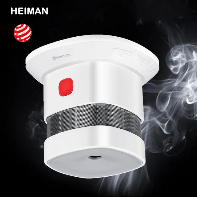 HEIMAN Zigbee Rauchmelder Smart Home System, hochempfindlicher Rauchsensor in Weiß - Bild 1