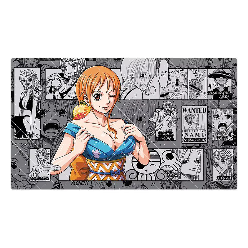 Bandai One Piece Nico Robin Nami Sammelkarten-Spielmatte, Gummi, Bunt / Mehrfarbig - Bild 2