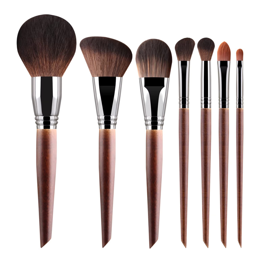 Ronshadow Make-up-Pinsel-Set, 7-teilig, Unisex - Bild 4