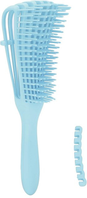 TOMTOP JMS Entwirrungsbürste, Blau, für lockiges und trockenes Haar - Bild 1