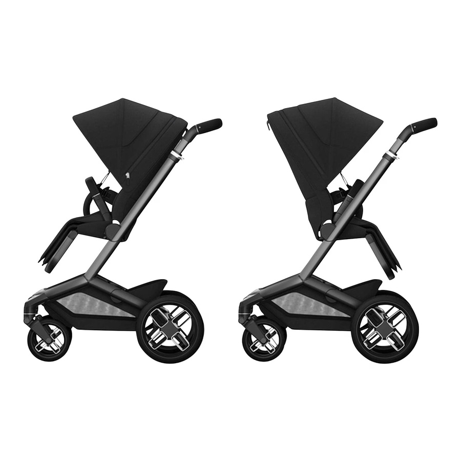 Maxi-Cosi Premium Kombikinderwagen Fame schwarz mit Sportsitz und Babywanne - Bild 3