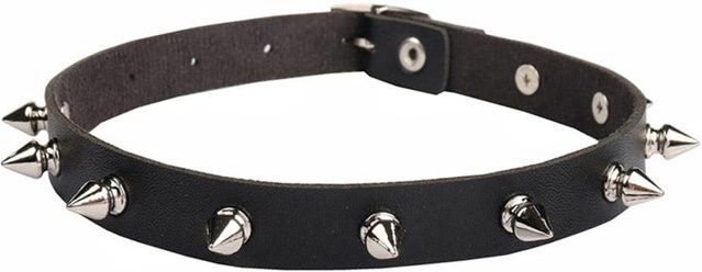 Halskette PU-Leder, Schwarz, Unisex - Bild 1