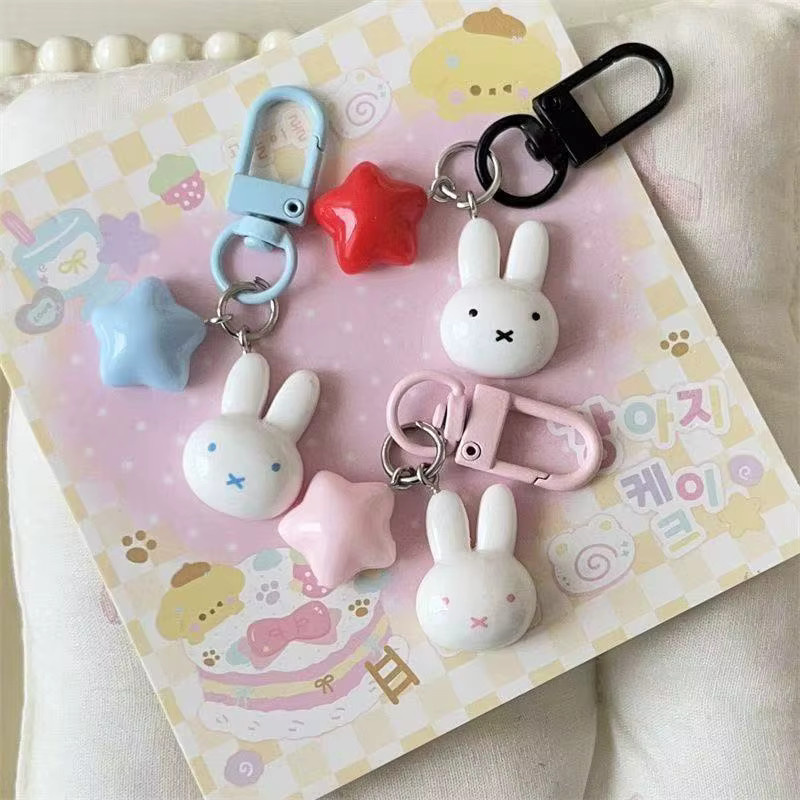 Miffy Anhänger, Kaninchen, Stern-Schlüsselanhänger - Bild 2